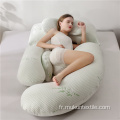 U Coussin de maternité de grossesse au corps en forme de U